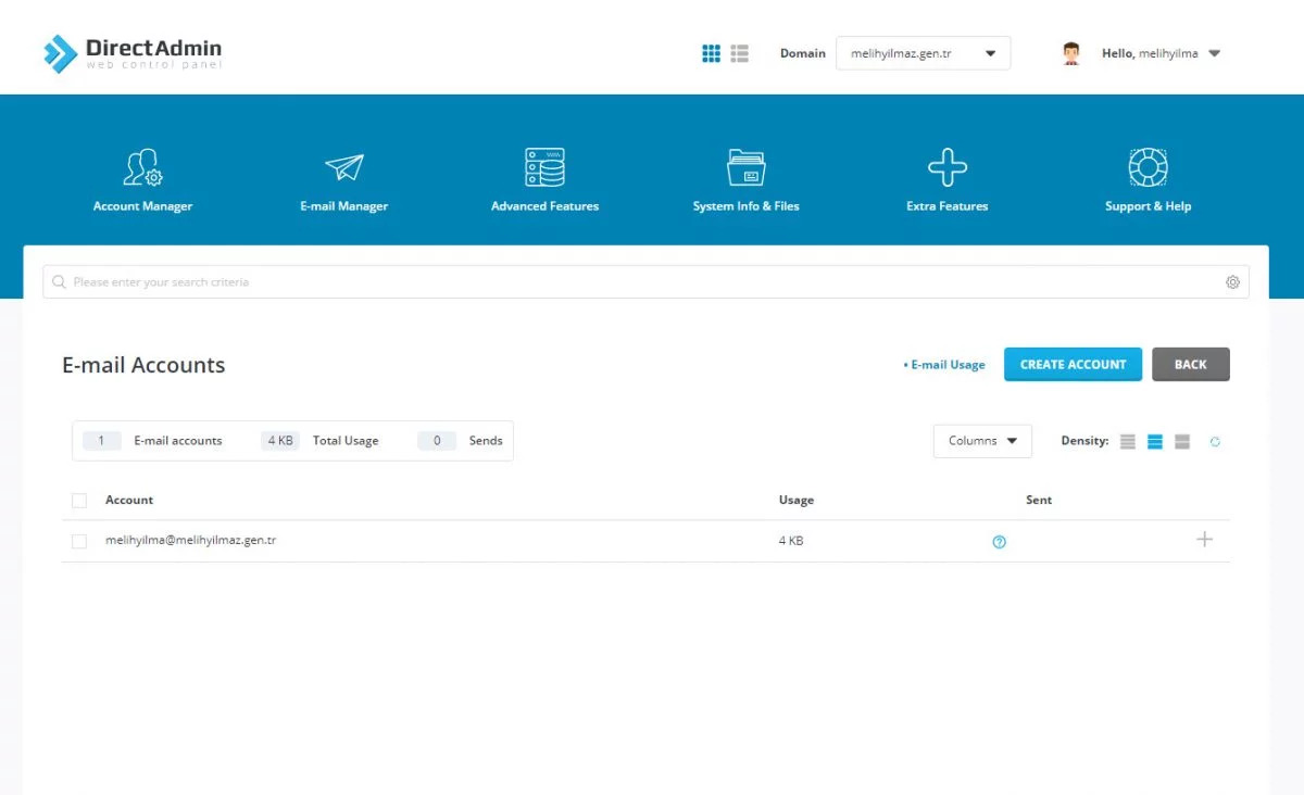 DirectAdmin Nedir?